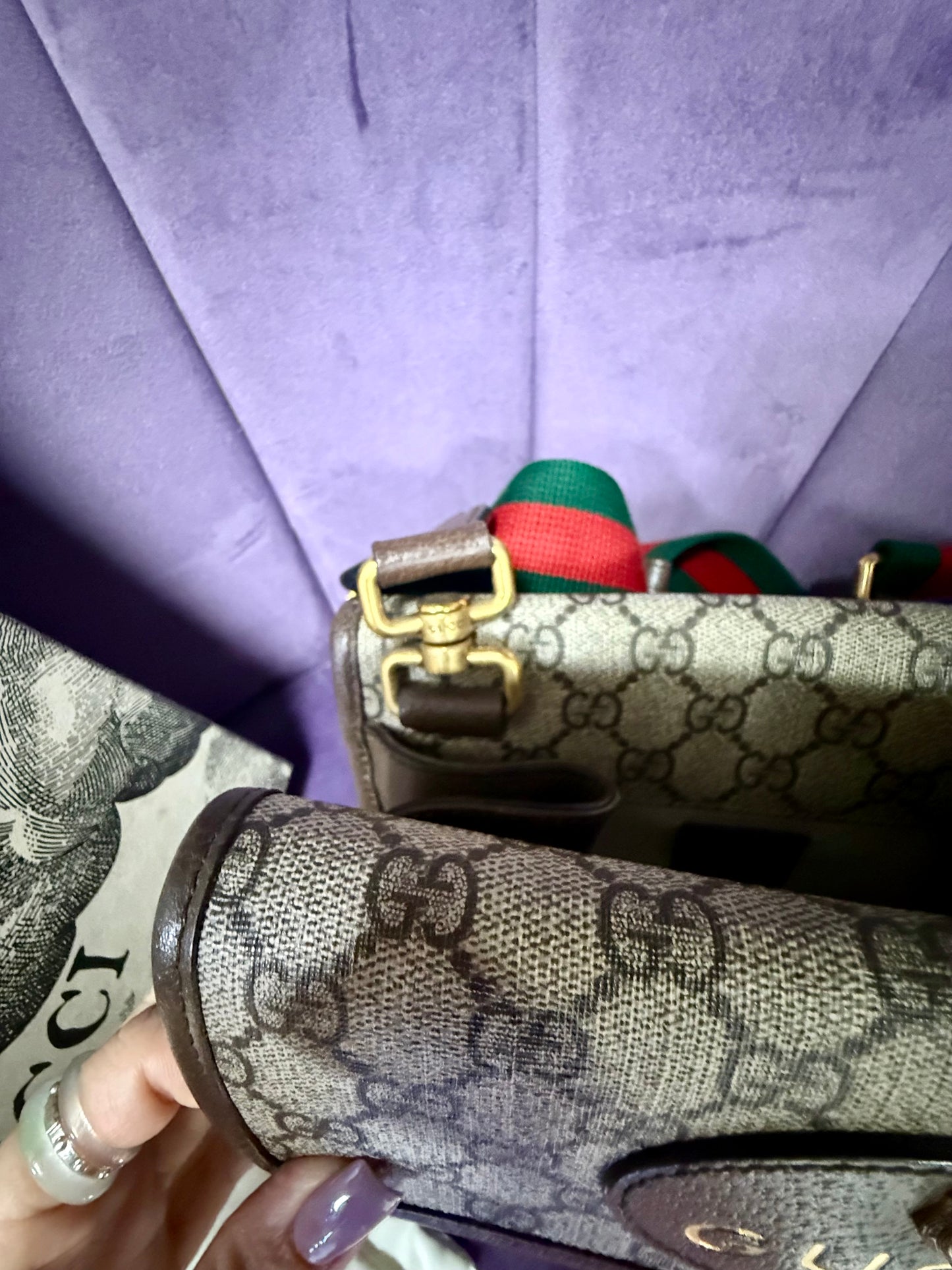 GUCCI MESSENGER BAG NEO VINTAGE DOUBLE FLAP
