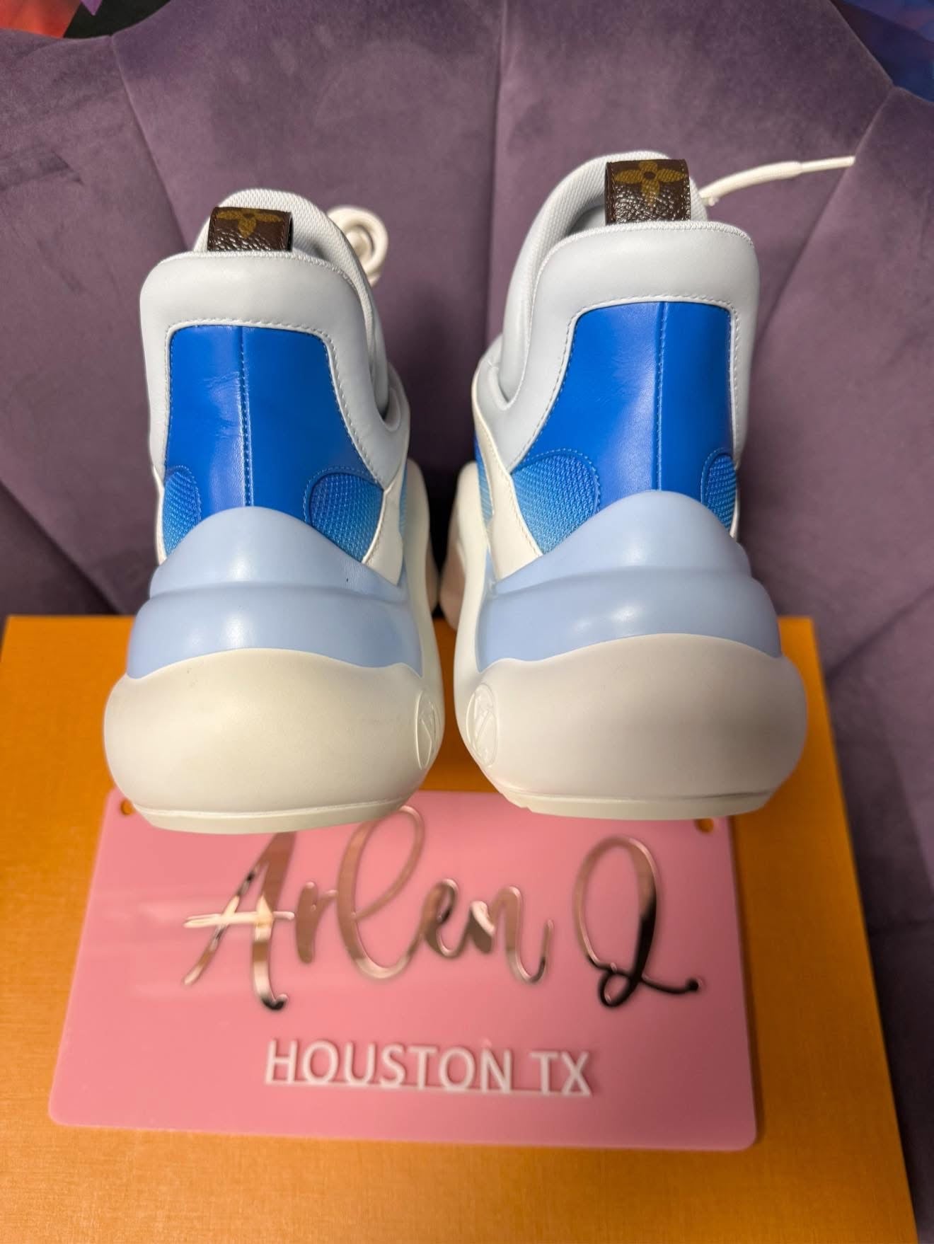 Louis Vuitton Leather Trainers