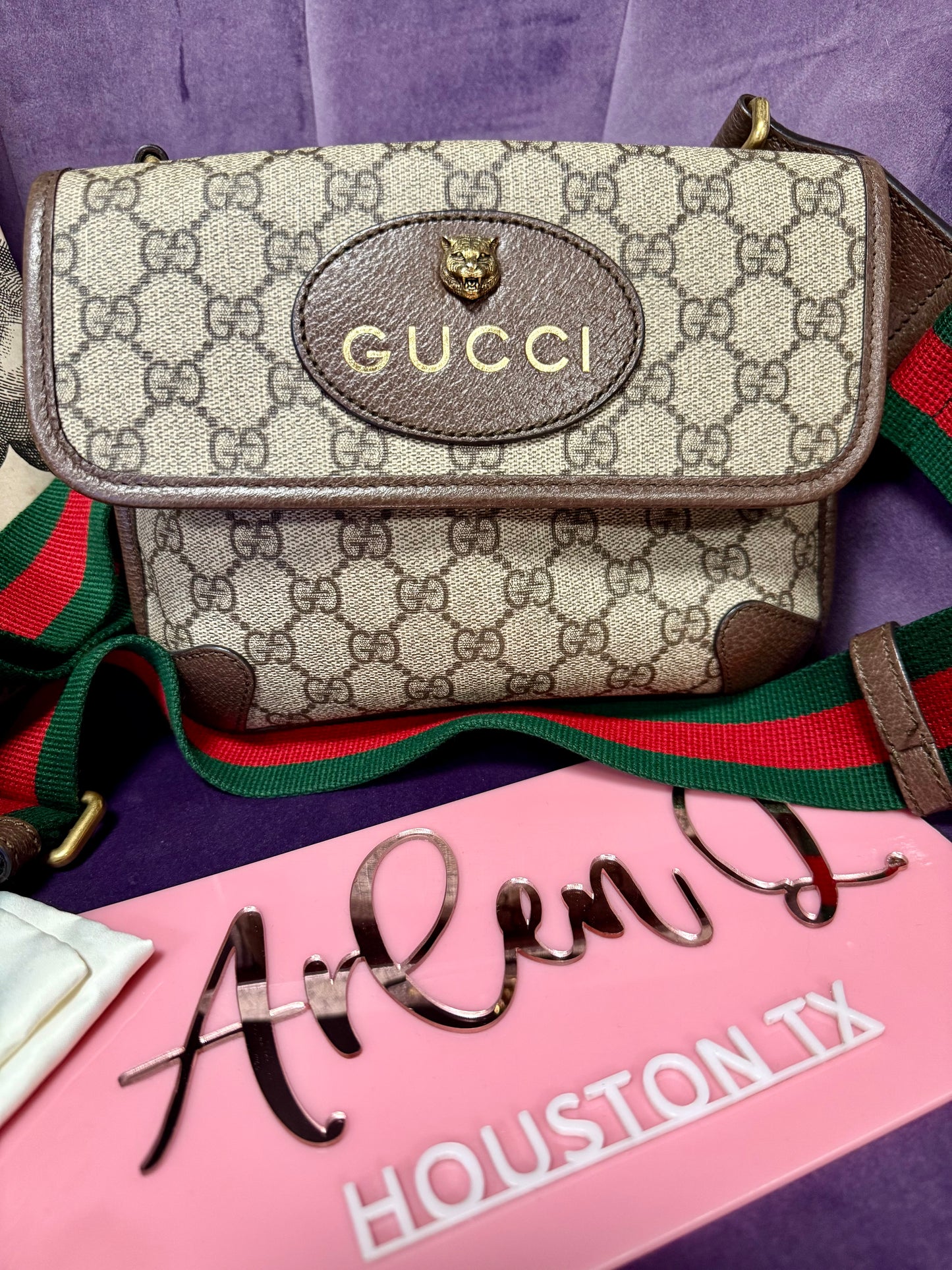 GUCCI MESSENGER BAG NEO VINTAGE DOUBLE FLAP