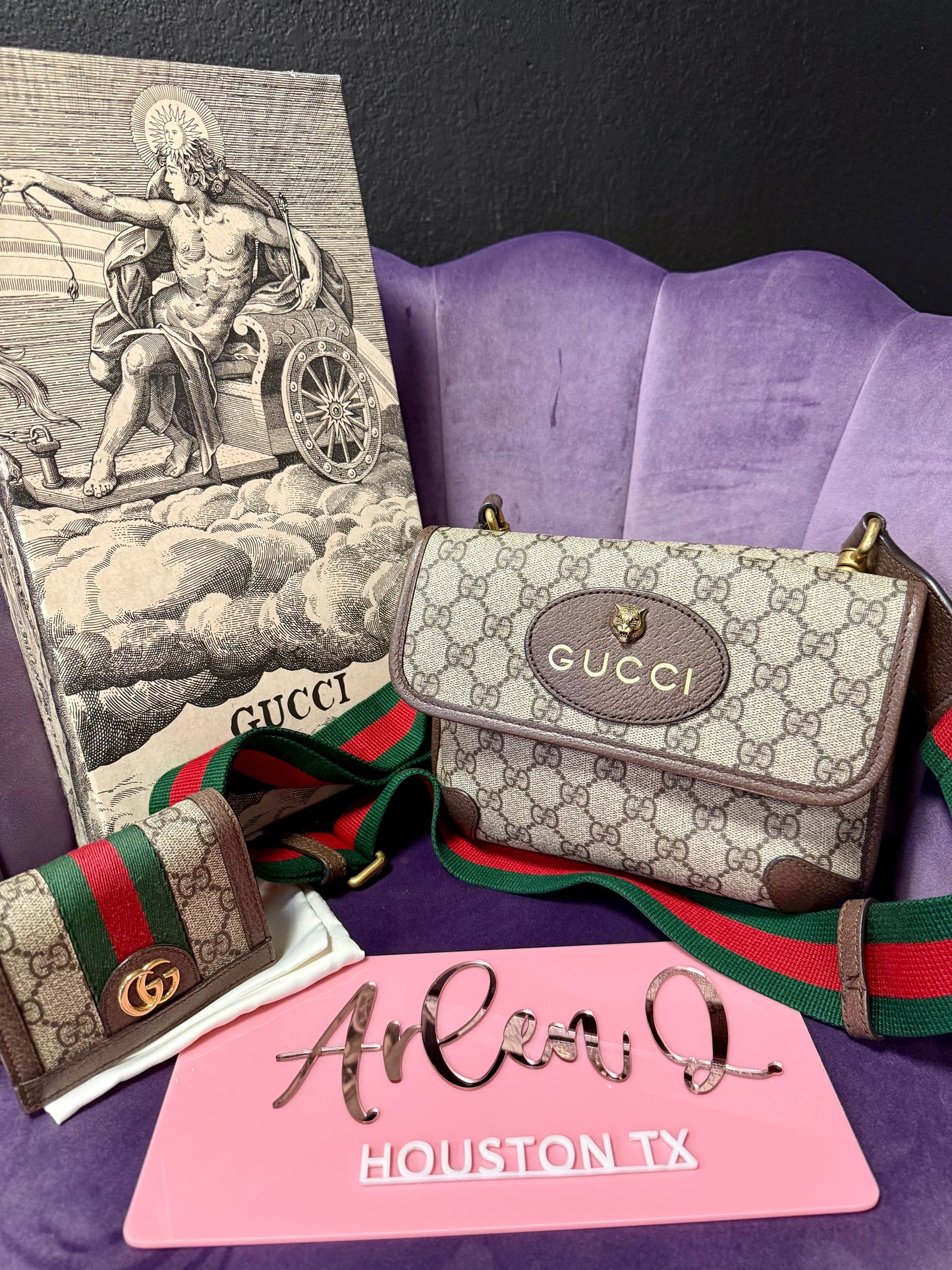 GUCCI MESSENGER BAG NEO VINTAGE DOUBLE FLAP