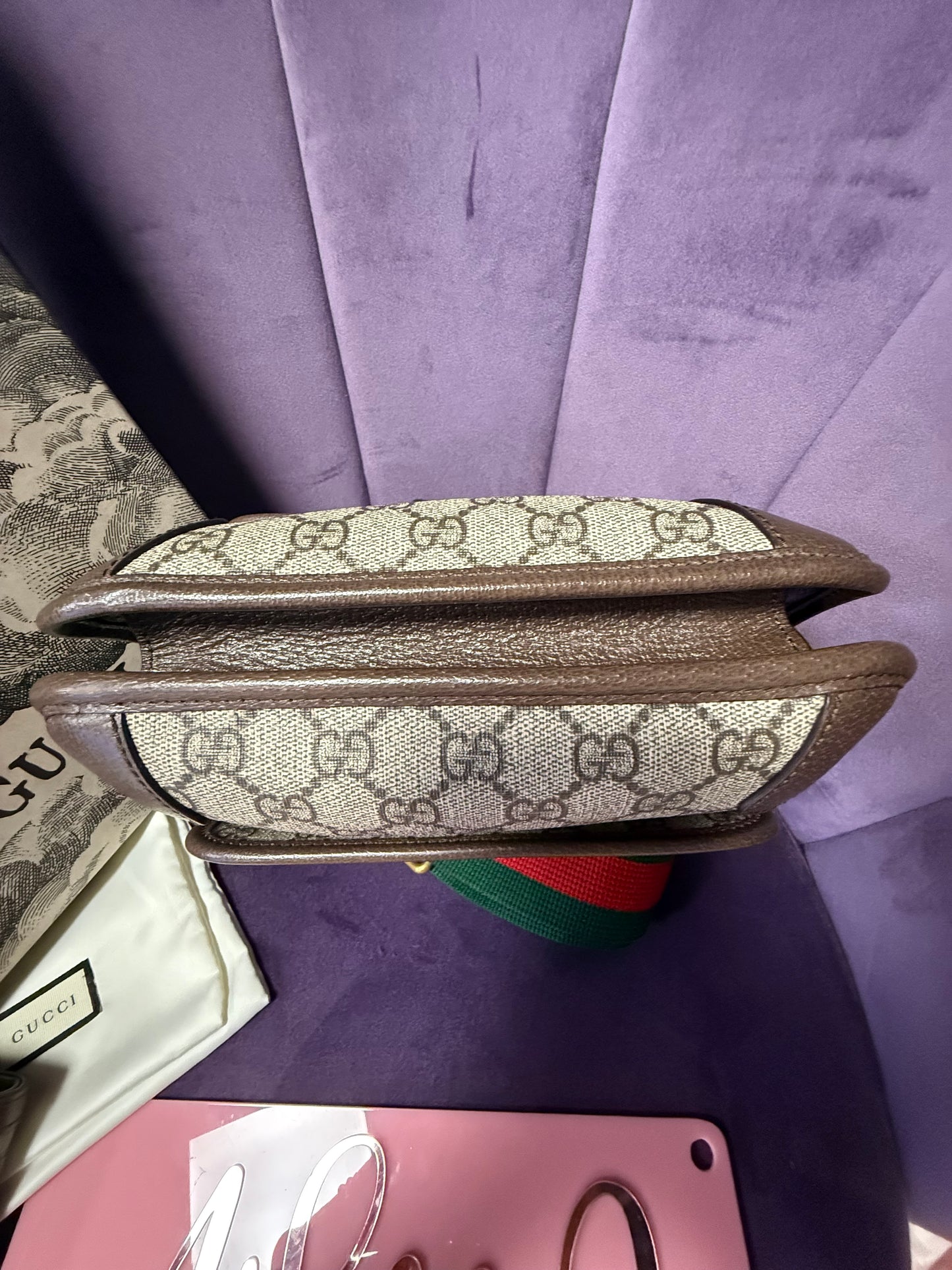 GUCCI MESSENGER BAG NEO VINTAGE DOUBLE FLAP