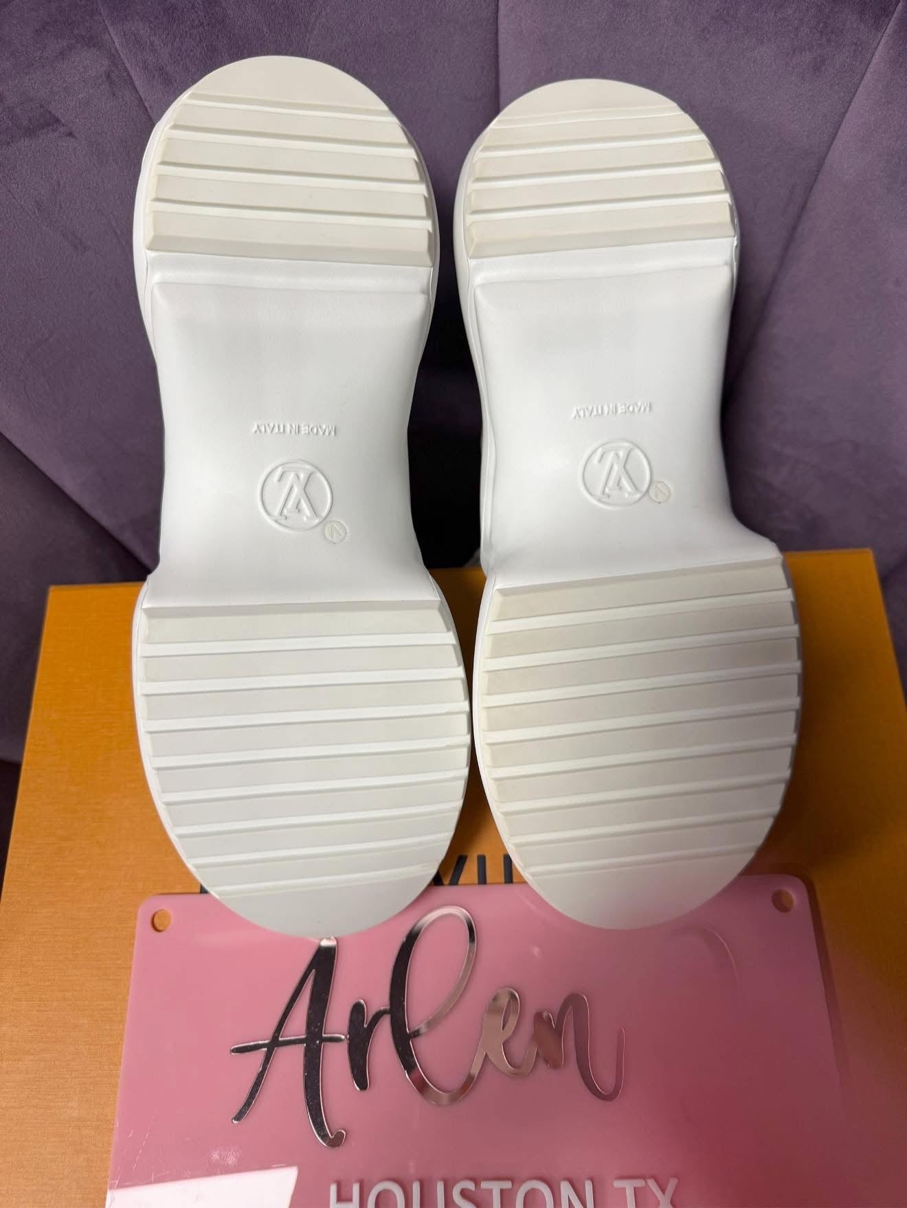 Louis Vuitton Leather Trainers