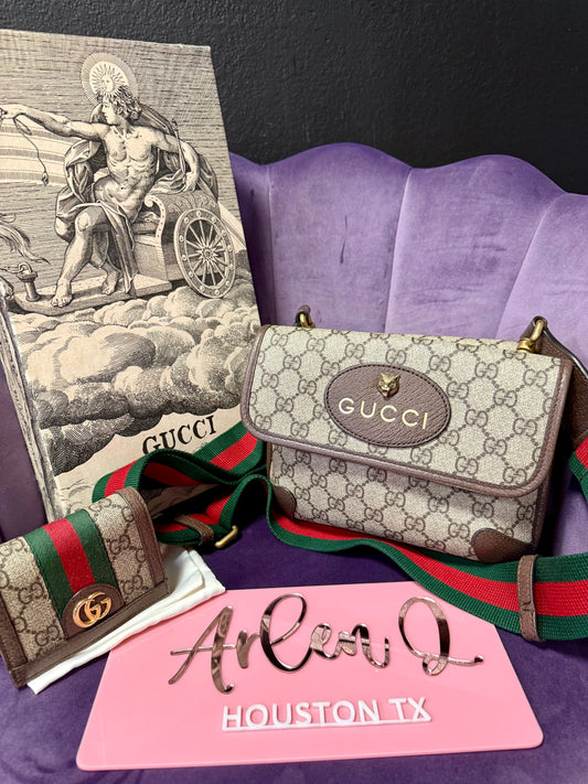 GUCCI MESSENGER BAG NEO VINTAGE DOUBLE FLAP