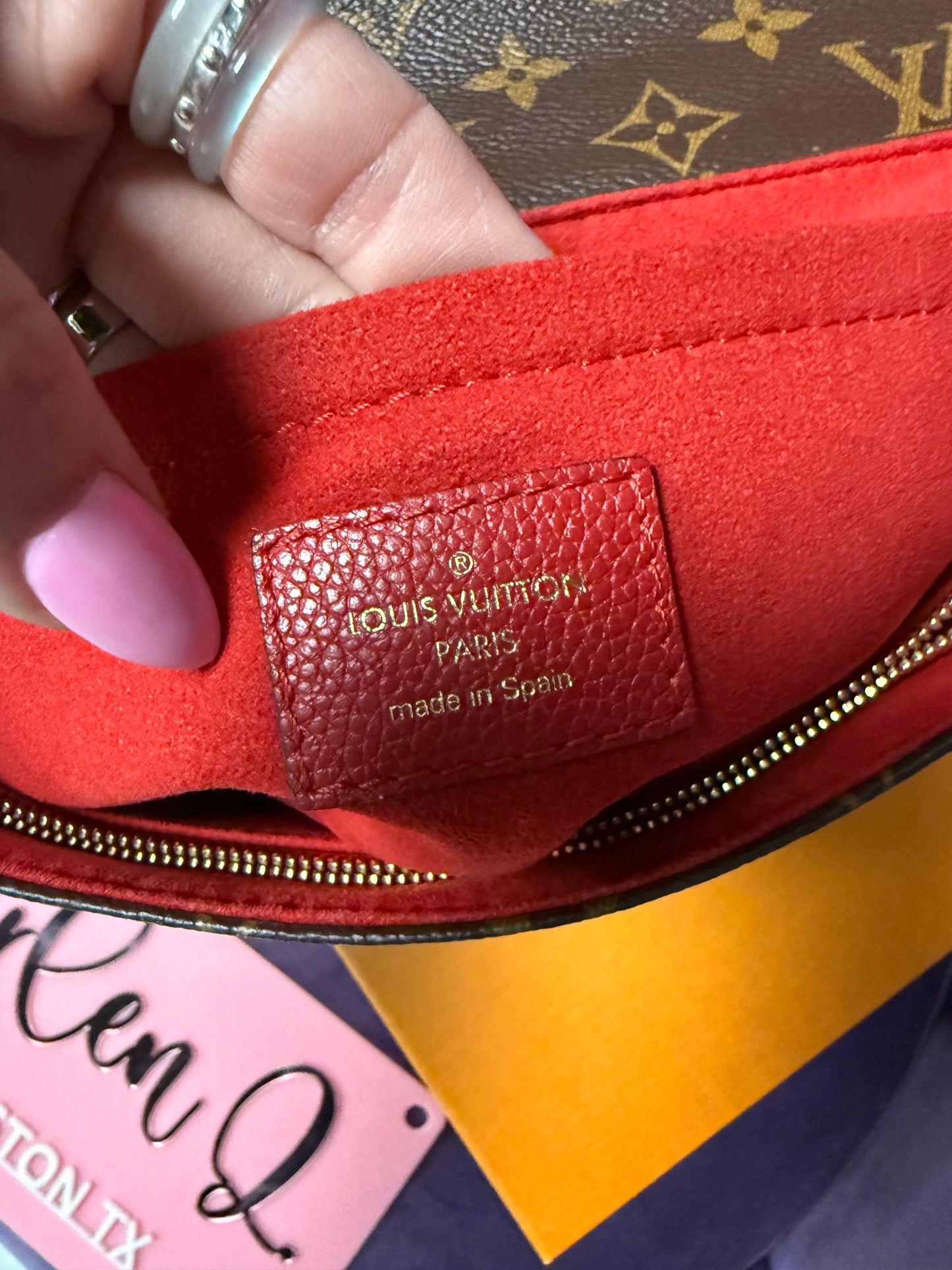 Monogram Saint Placide Red
