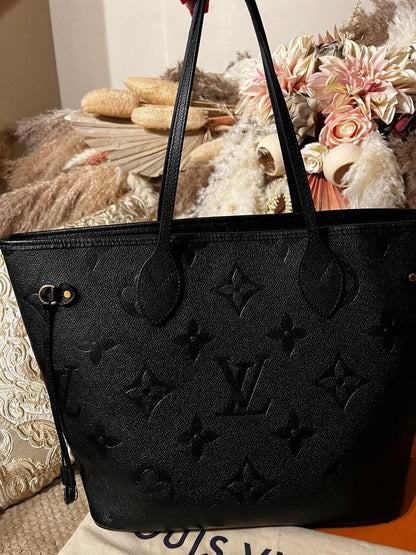 Noir Neverfull MM Impreinte