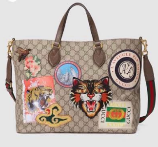 Gucci Courrier Soft - GG Supreme Tote